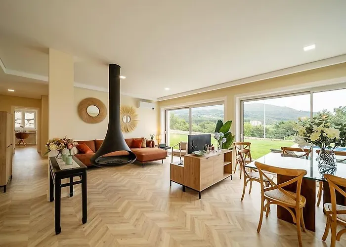 Villa Oliveiral Countryside With River View Vila Nova de Cerveira